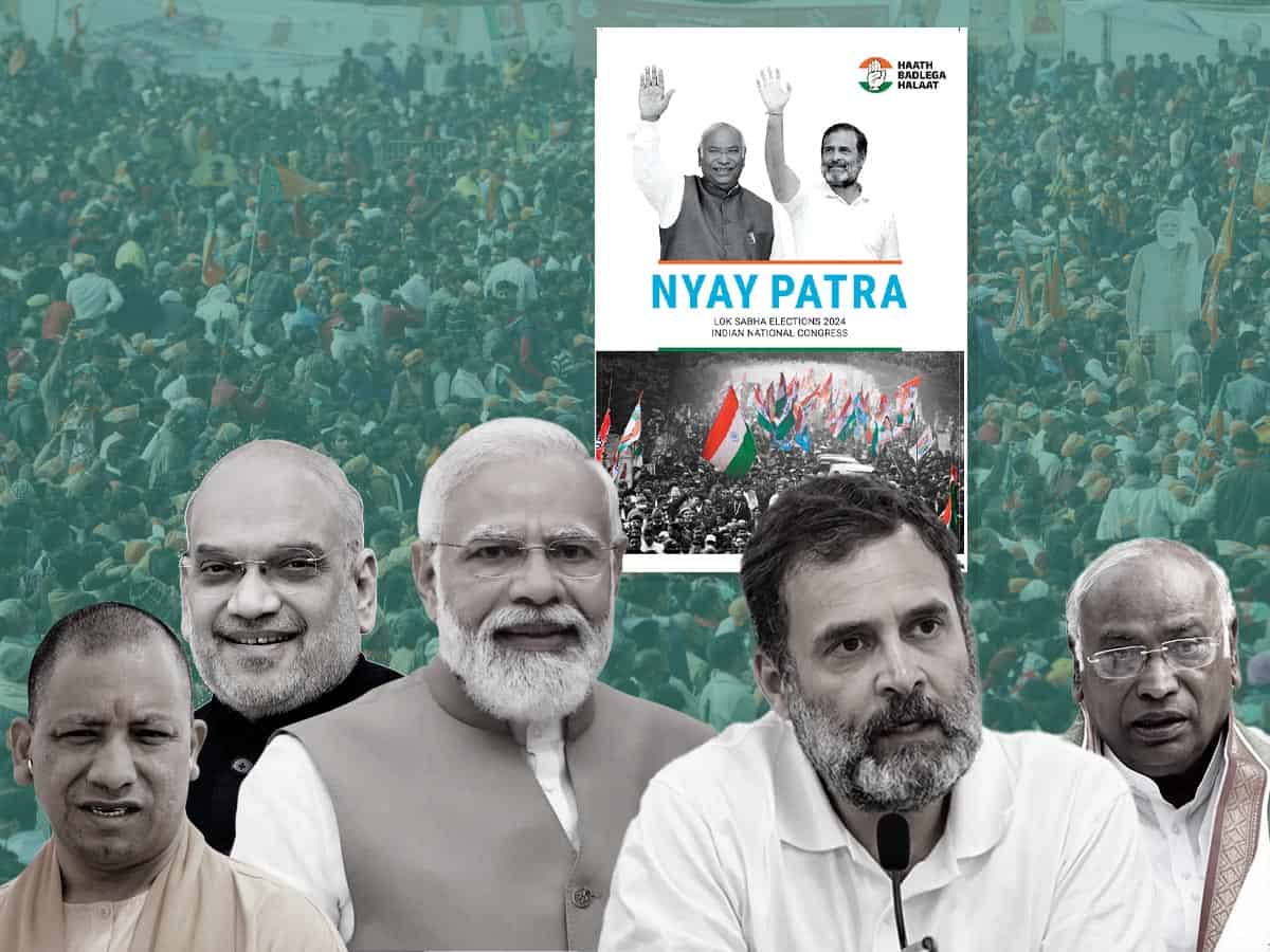 BJP's Lok Sabha campaign limited to opposing Congress manifesto