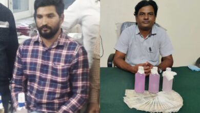 The Anti-corruption bureau (ACB) sleuths arrest two government employees who red-handed while accepting bribe in two separate incidents in the state.