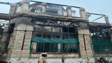 Massive fire broke out at historical Secunderabad Club