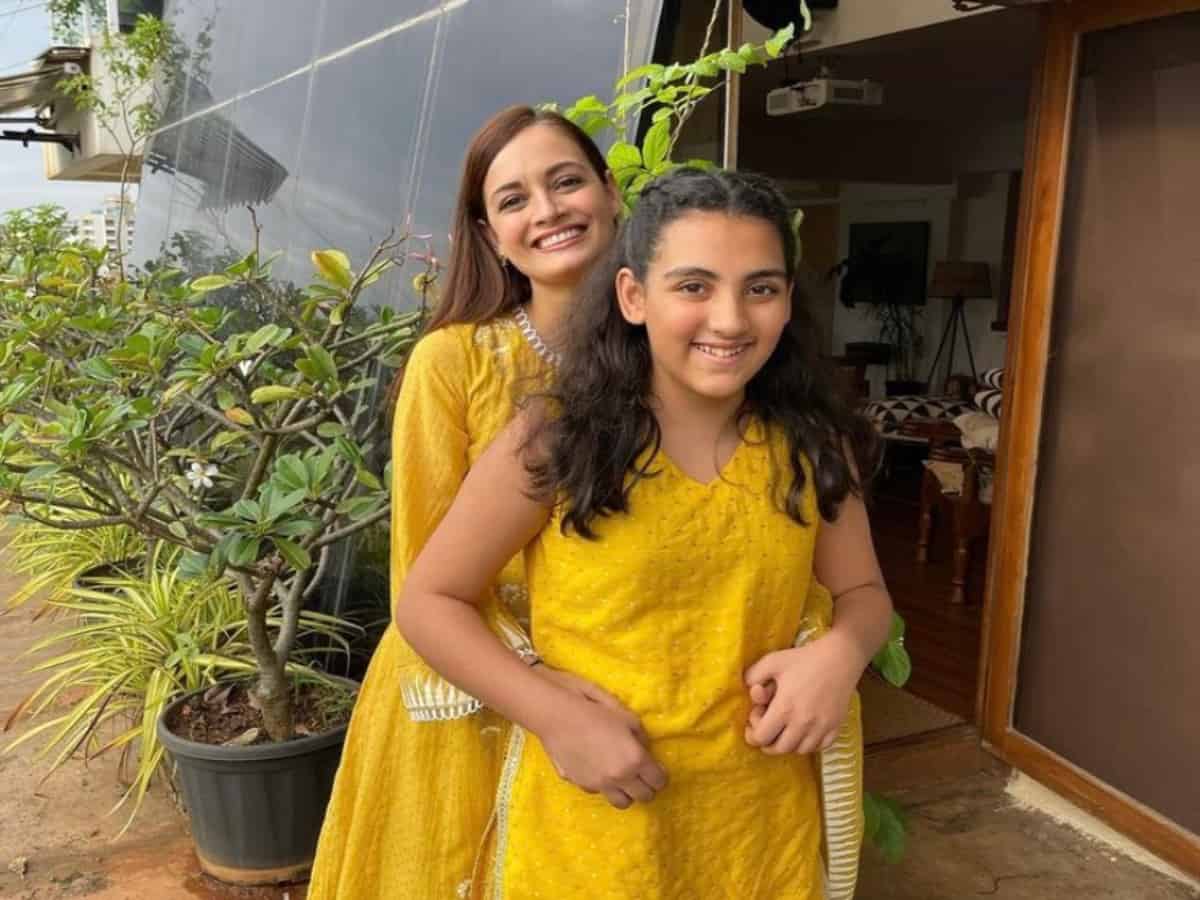 Dia Mirza, stepdaughter Samaira shake a leg on Akon's track