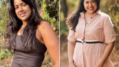 Sameera Reddy shares her weight loss journey