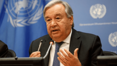 UN Secretary General Antonio Guterres