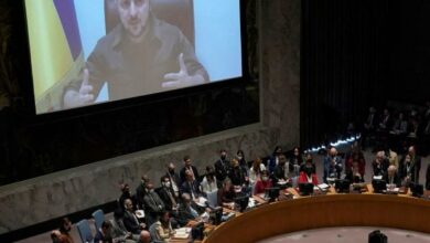 Zelenskyy at the UN accuses Russian military of war crimes