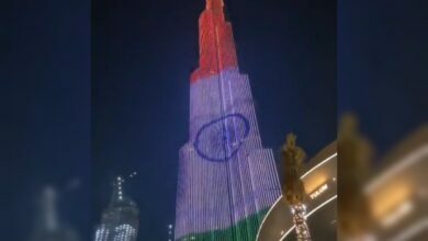 Watch: Burj Khalifa lights up to mark India's Independence Day