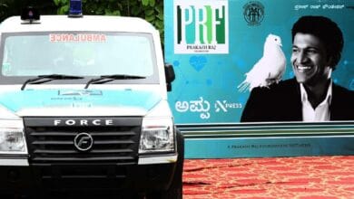 Prakash Raj donates free ambulance in memory of Puneeth Rajkumar