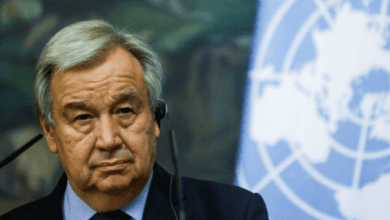 UN chief asks for political track to resolve Israeli-Palestinian conflict