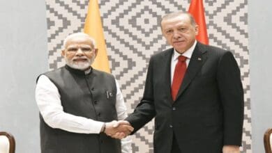 Modi meets Turkish President Erdogan; discuss strengthening bilateral cooperation