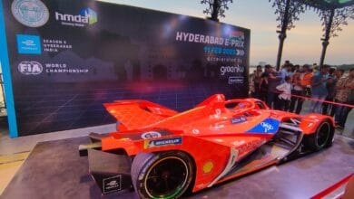 Formula E race in Hyderabad