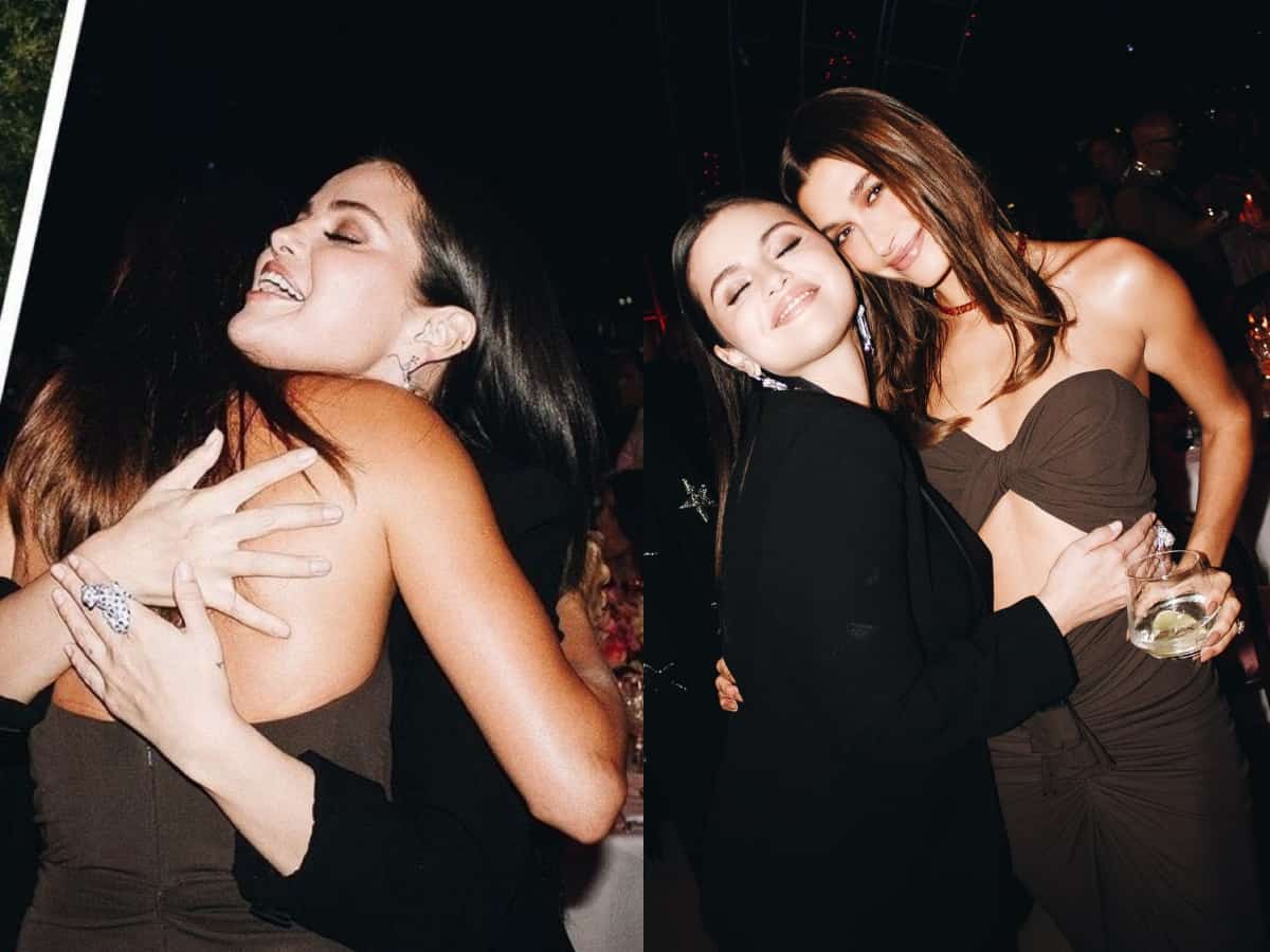 Trending Pictures: Selena Gomez, Hailey Bieber pose together