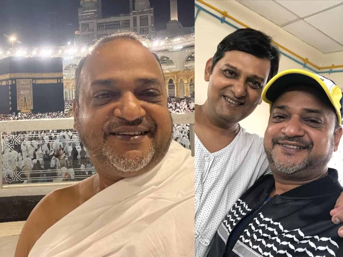 Music director Sajid Khan performs Umrah for brother Wajid Khan