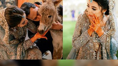 Watch: Pakistani groom gifts bride a donkey on their wedding day; Know why here