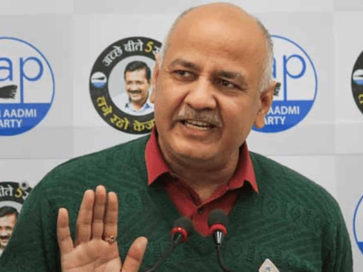 Delhi deputy chief minister Manish Sisodia