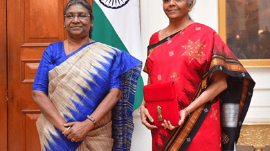 FM Sitharaman meets President Murmu ahead of Union budget presentation