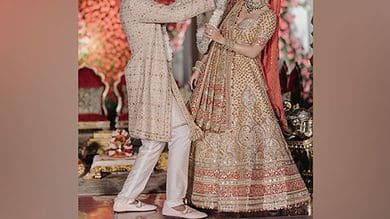 Hardik Pandya, Natasa Stankovic's pics from their Hindu wedding