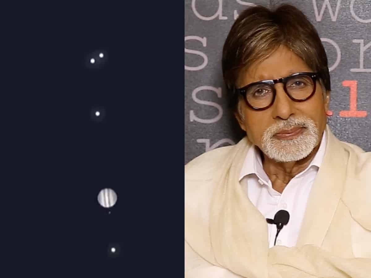Amitabh Bachchan captures rare view of sky with 5 planets aligned together