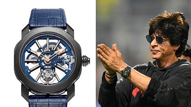 SRK sports super expensive Bulgari watch for IPL match. Guess price