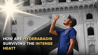 How are Hyderabadis surviving the intense heat?