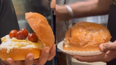 Hyderabad's latest dessert craze: 'Malai Khowa Gulab Jamun Bun'