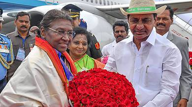 President Droupadi Murmu in Telangana