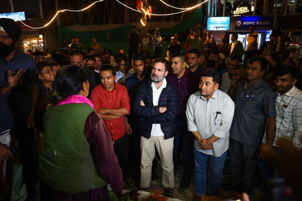 Rahul Gandhi in Leh