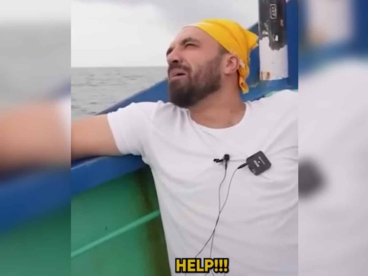 Watch: UAE influencer Khalid Al Ameri becomes Kerala fisherman for 24 hours