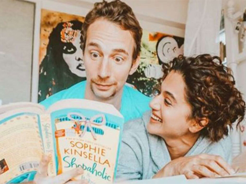 'Meri girlfriend sabse sunder hai...': Taapsee's boyfriend Mathias Boe showers love on 'Badla' star