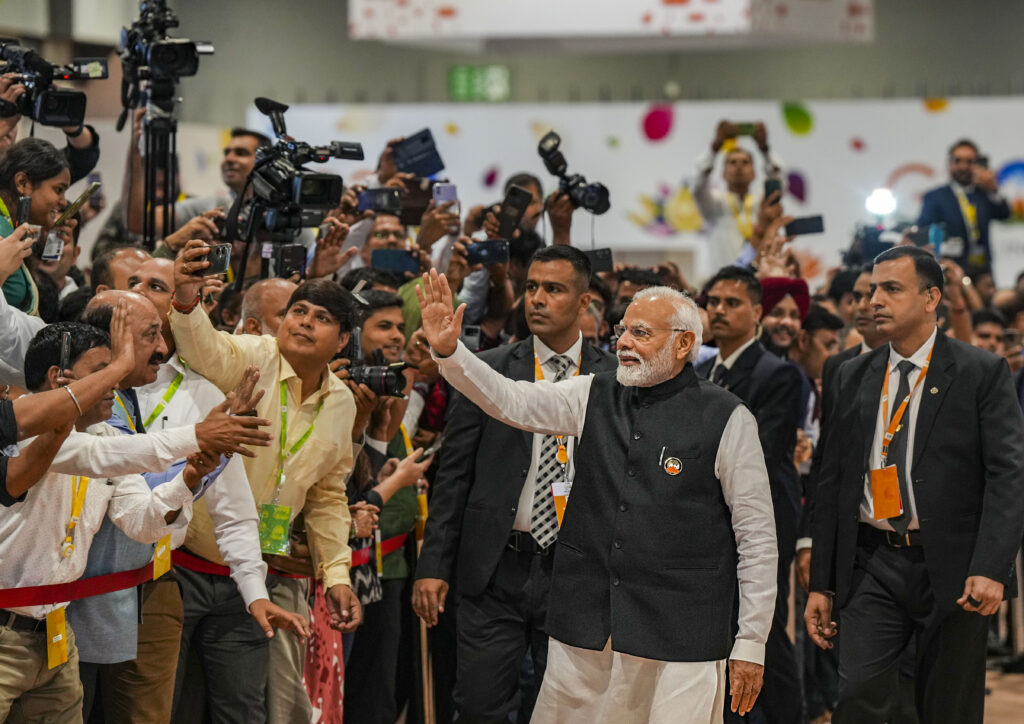 G20 Summit: PM Modi at Bharat Mandapam