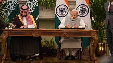 Prime Minister Narendra Modi-Saudi Arabia's Crown Prince Meet