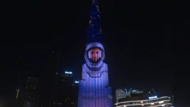 Watch: Burj Khalifa lights up to celebrate Sultan Al Neyadi's homecoming