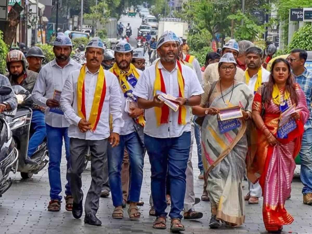 AAP in Karnataka demanding implemention of Mekedatu project