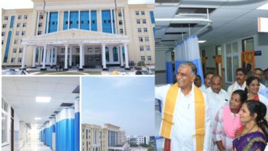 Harish Rao launched a 1000-bedded hospital attached to the government medical college in Siddipet