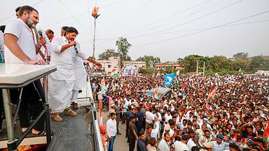 Capturing Moments: Congress leader Rahul Gandhi in Telangana