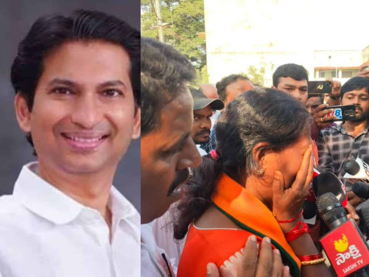 Telangana polls: BJP's Vikas Rao replaces Tula Uma in Vemulawada