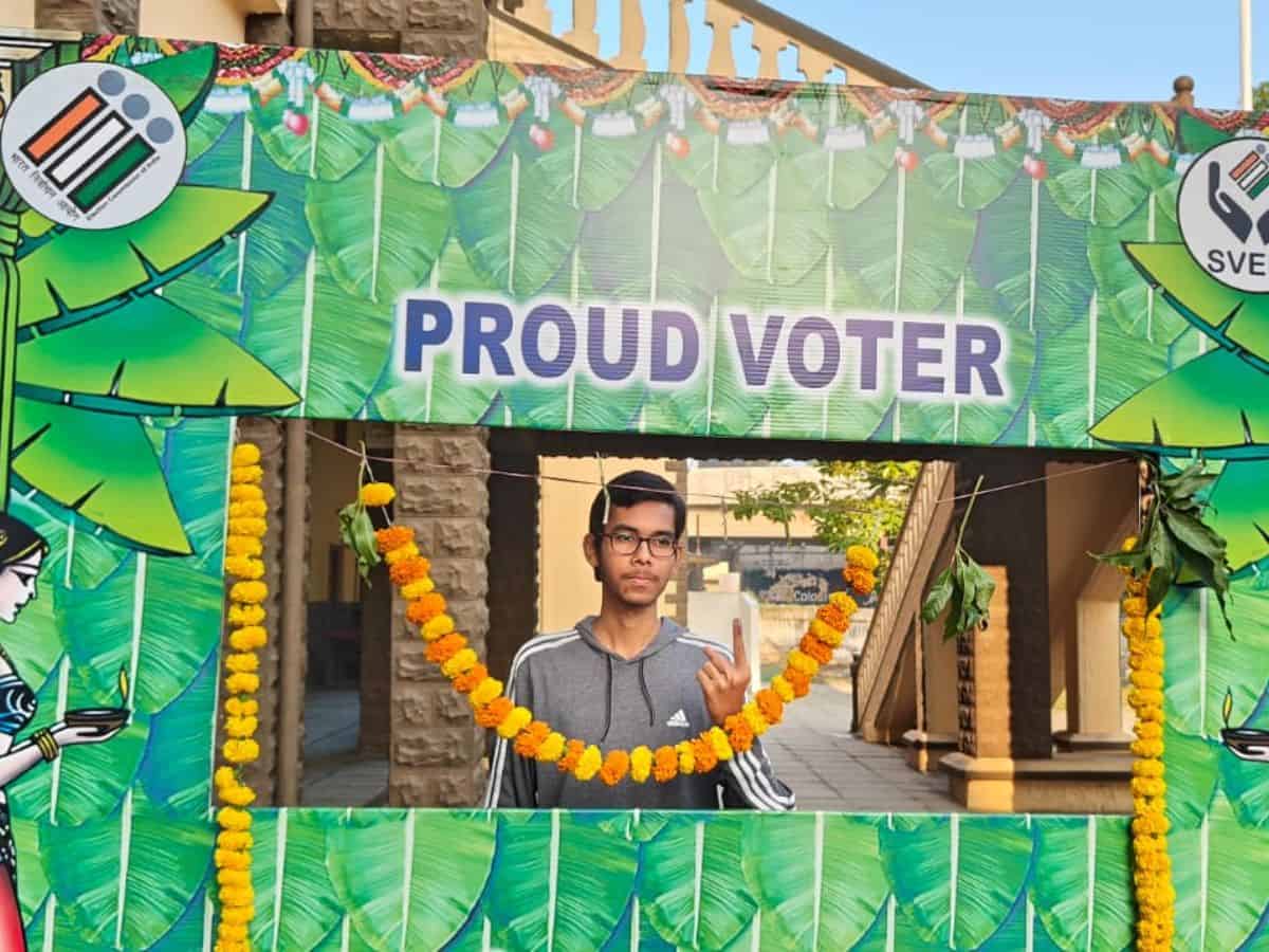 First-time voters talk mix of joy, responsibility in Telangana polling