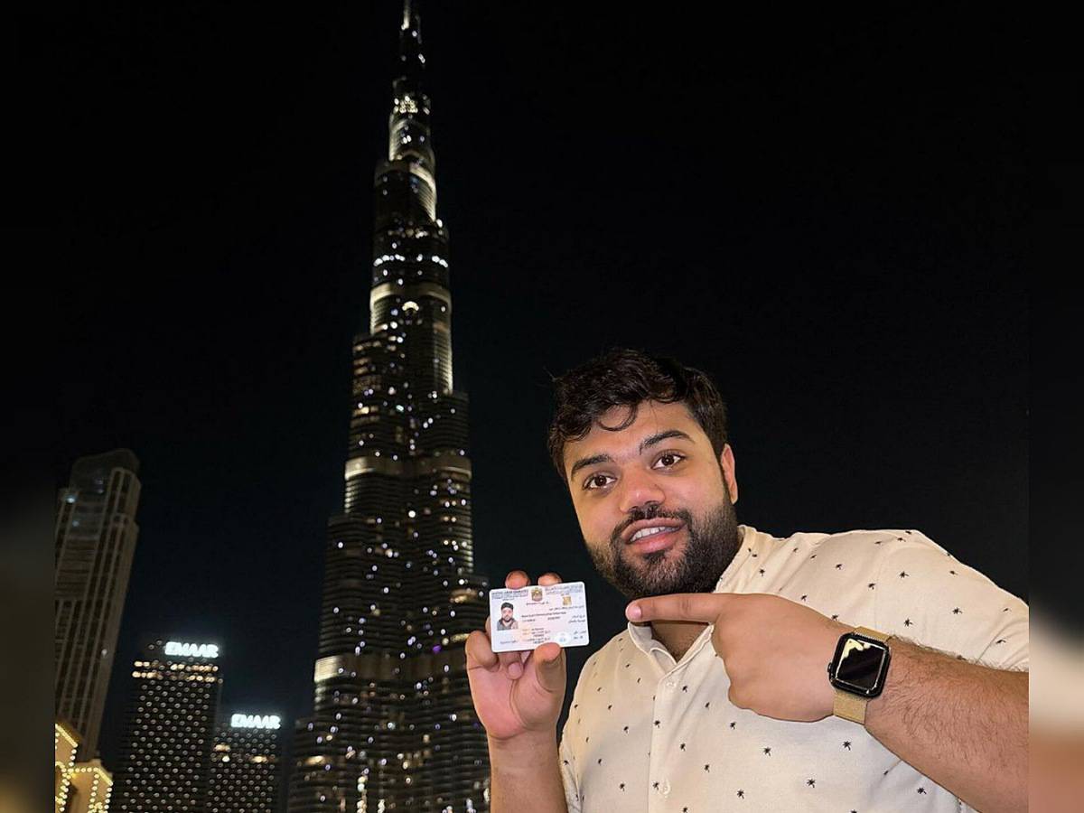 Pakistani YouTuber Ducky Bhai honoured with UAE’s golden visa