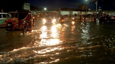 Rainfall in Hyderabad