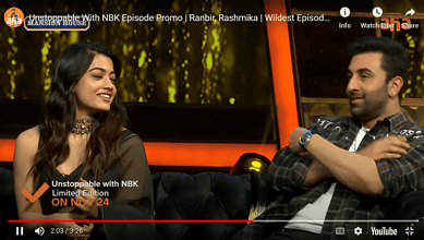 Ranbir Kapoor asks Rashmika Mandanna to choose between him and Vijay Deverakonda (Video)