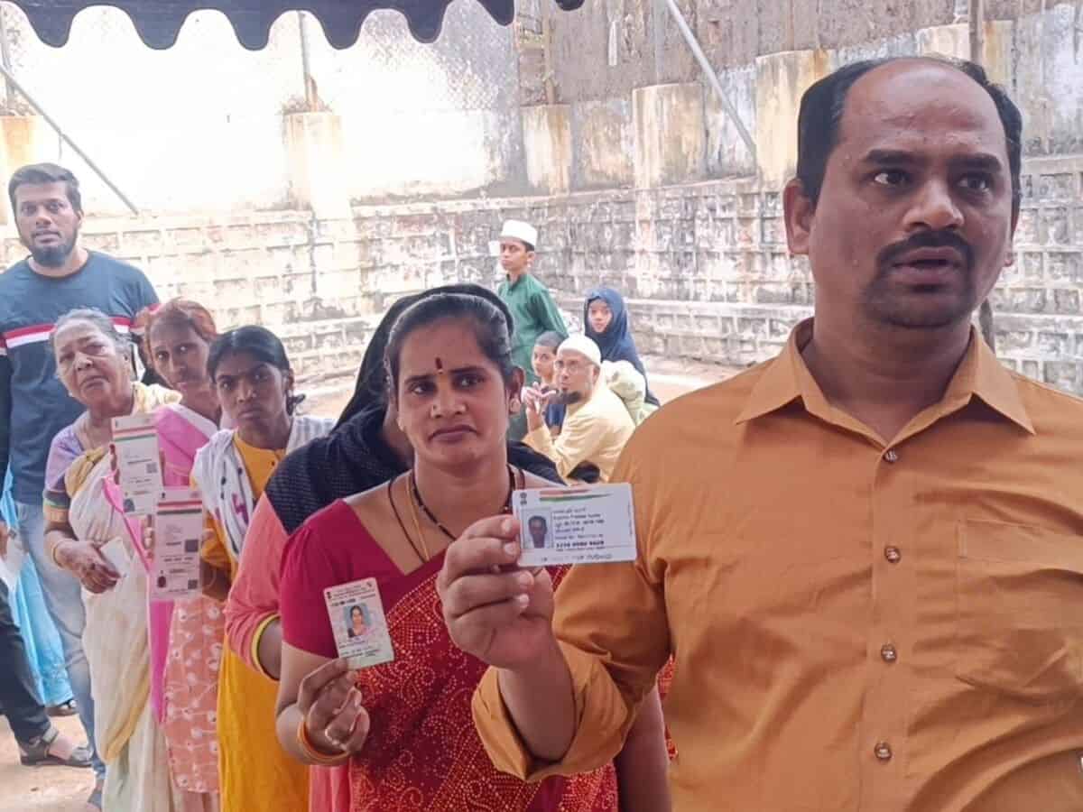 polling stations in Hyderabad