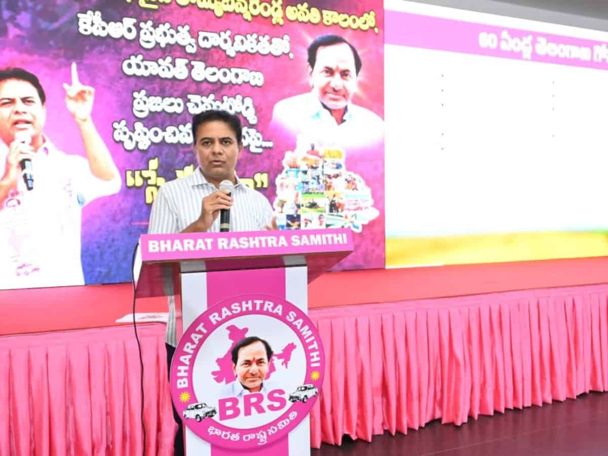 Telangana: KTR presents 'Sweda Patra', accuses Congress of fudging figures