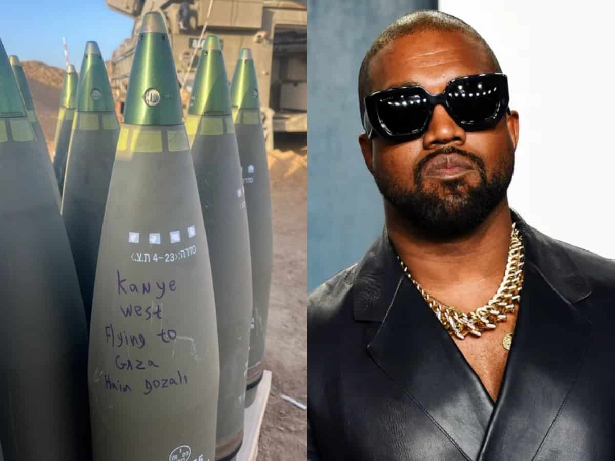 Kanye West’s name written on Israeli missile, MMA fighter takes credit