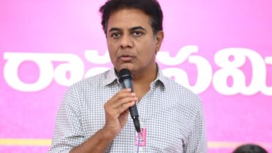 Former minister KTR booked by Telangana police