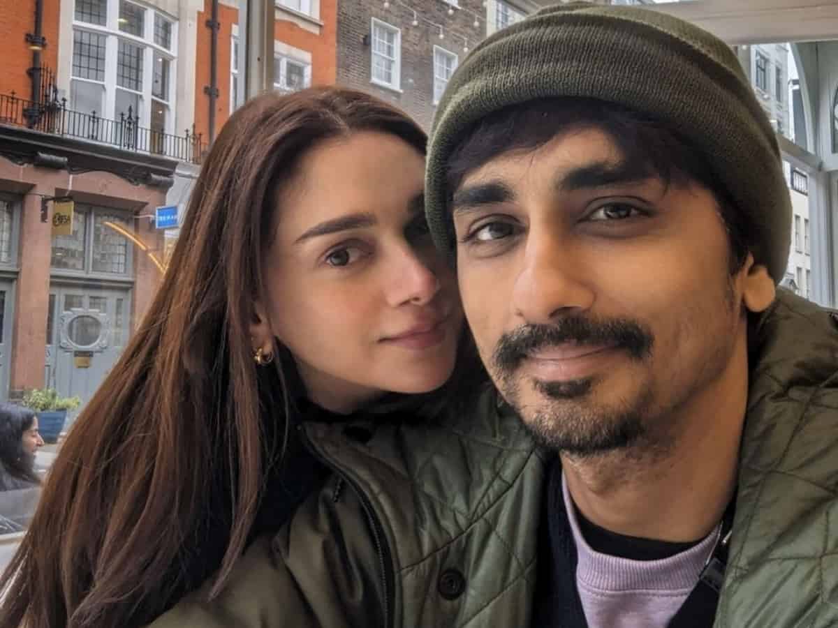 Pic talk: Aditi Rao Hydari confirms relationship with Siddharth