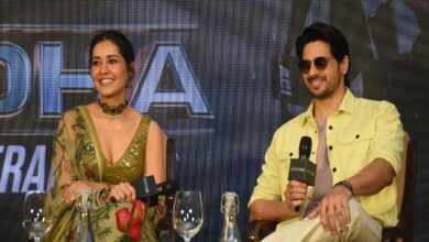 Sidharth Malhotra, Raashii Khanna at Taj Krishna, Hyderabad