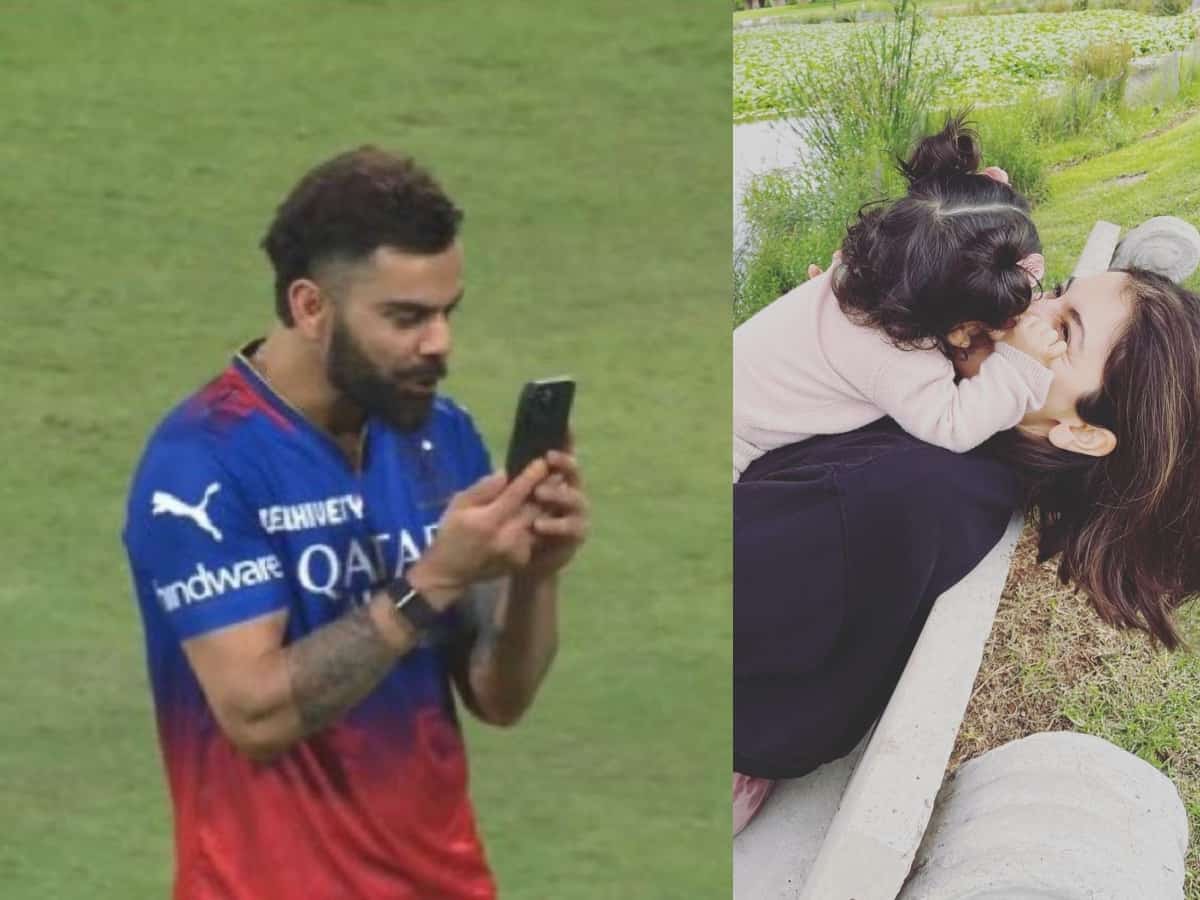 Watch: Virat Kohli's viral video call with Akaay and Vamika