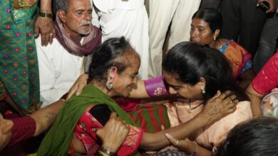 Telangana: Kavitha visits family of slain BC hostel student in Nizamabad