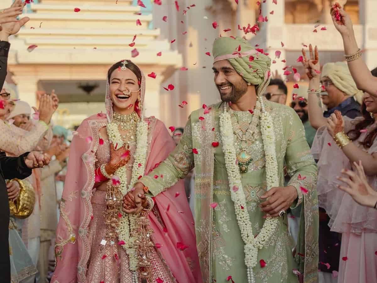 Pulkit Samrat, Kriti Kharbanda get married, photos go viral