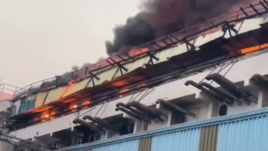 Massive fire breaks out at factory in Hyderabad