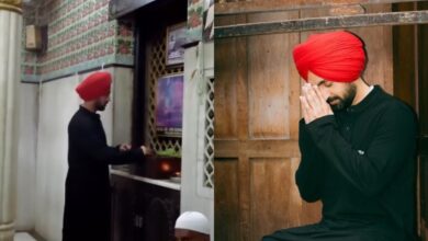 Diljit Dosanjh comes up with Eid special song, offers prayers at mosque