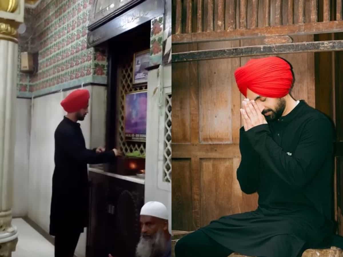 Diljit Dosanjh comes up with Eid special song, offers prayers at mosque