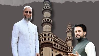 Hyderabad: 'Muh kholunga na...' Asaduddin Owaisi hits out at Anurag Thakur